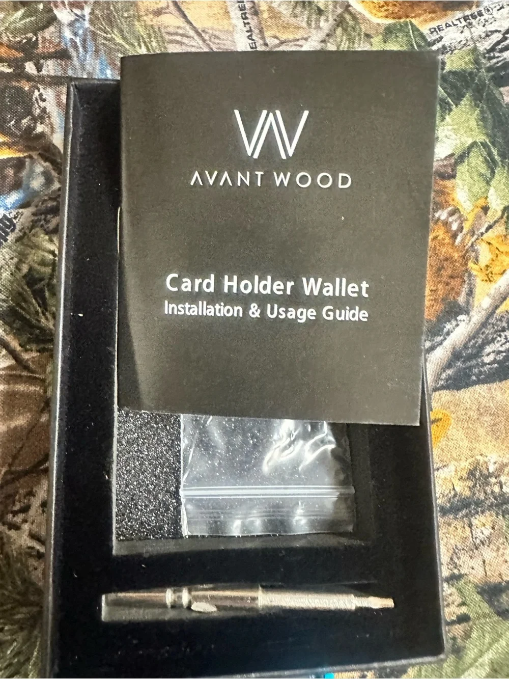 Avanti Blue Aluminum Slim Money Clip Wallet with Black Clip